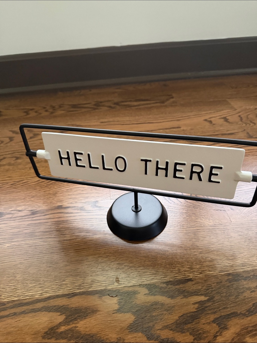Hearth and Hand Magnolia metal flip sign